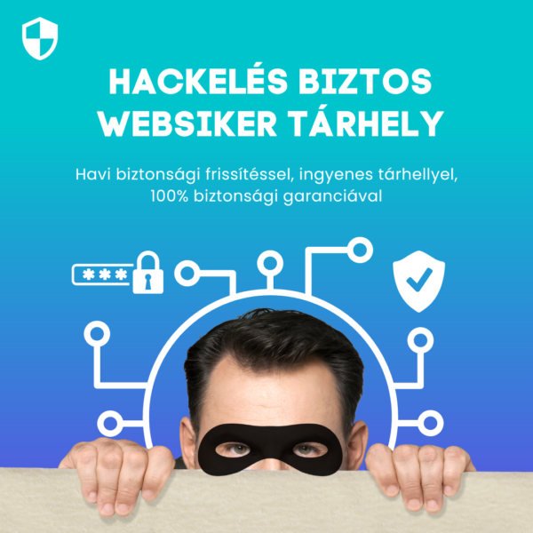 Websiker tárhely szolgáltatás - Hackelés biztos tárhely csomag csak Websiker weboldalakhoz